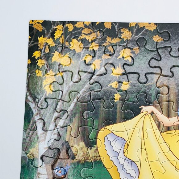 Vintage 1999 Mattel SNOW WHITE Jigsaw Puzzle 100 Piece COMPLETE - Walt Disney - Picture 2 of 10